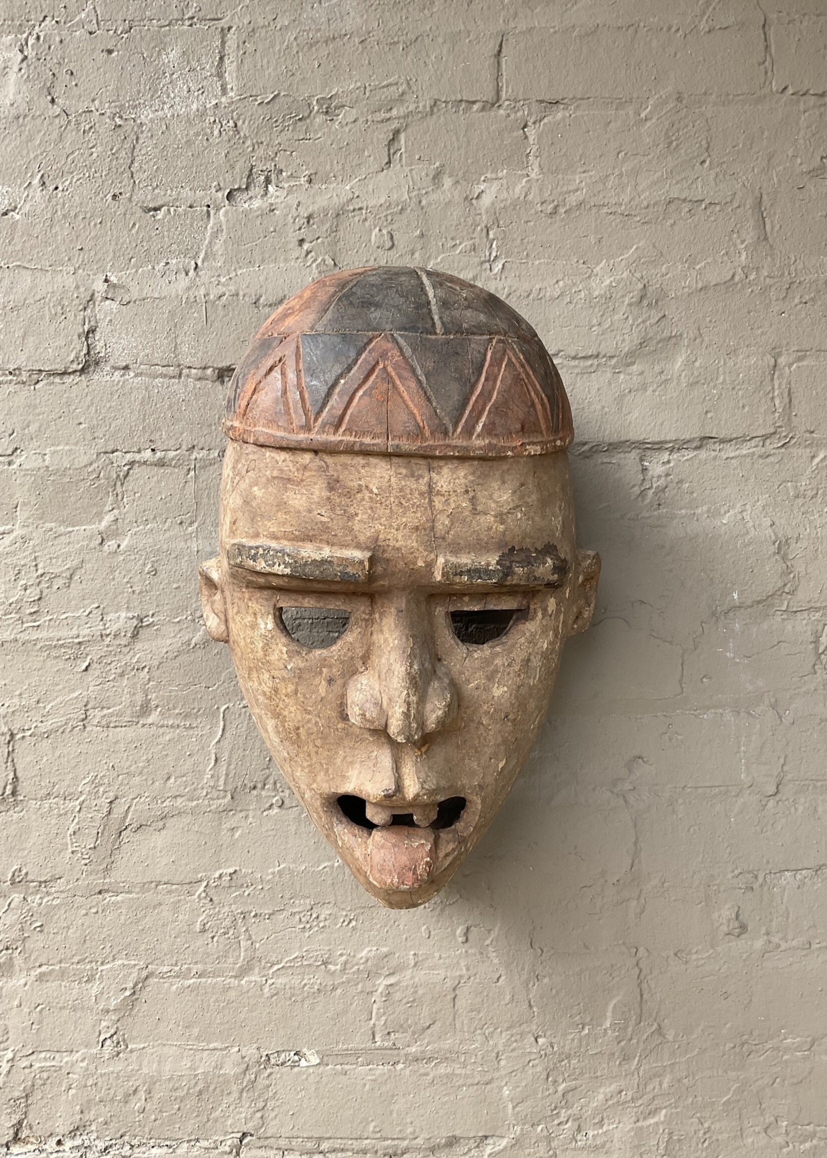 GOODWOOD African Mask, Tongue Sticking Out