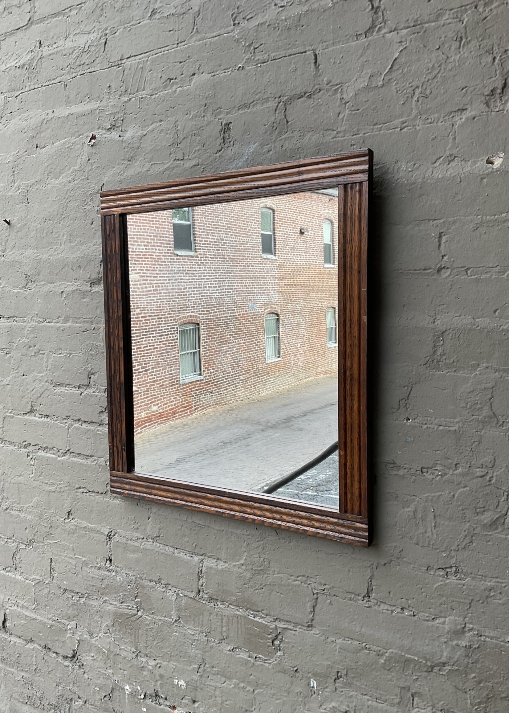 GOODWOOD Oak Framed Mirror
