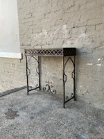 GOODWOOD Painted Brass Gothic Console